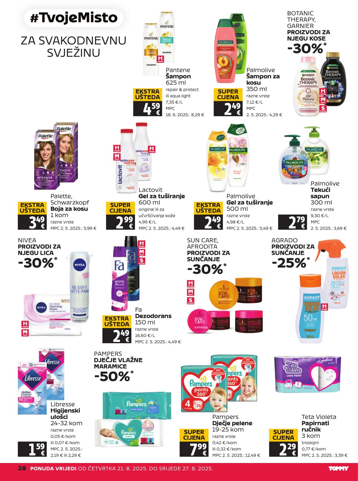 Katalog Tommy 21.08.2025 - 27.08.2025