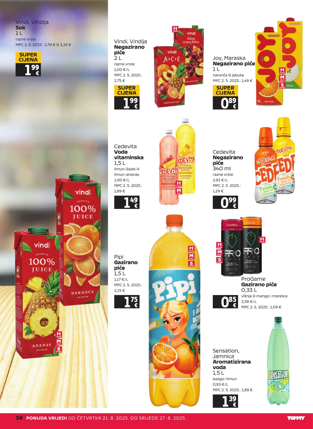 Katalog Tommy 21.08.2025 - 27.08.2025