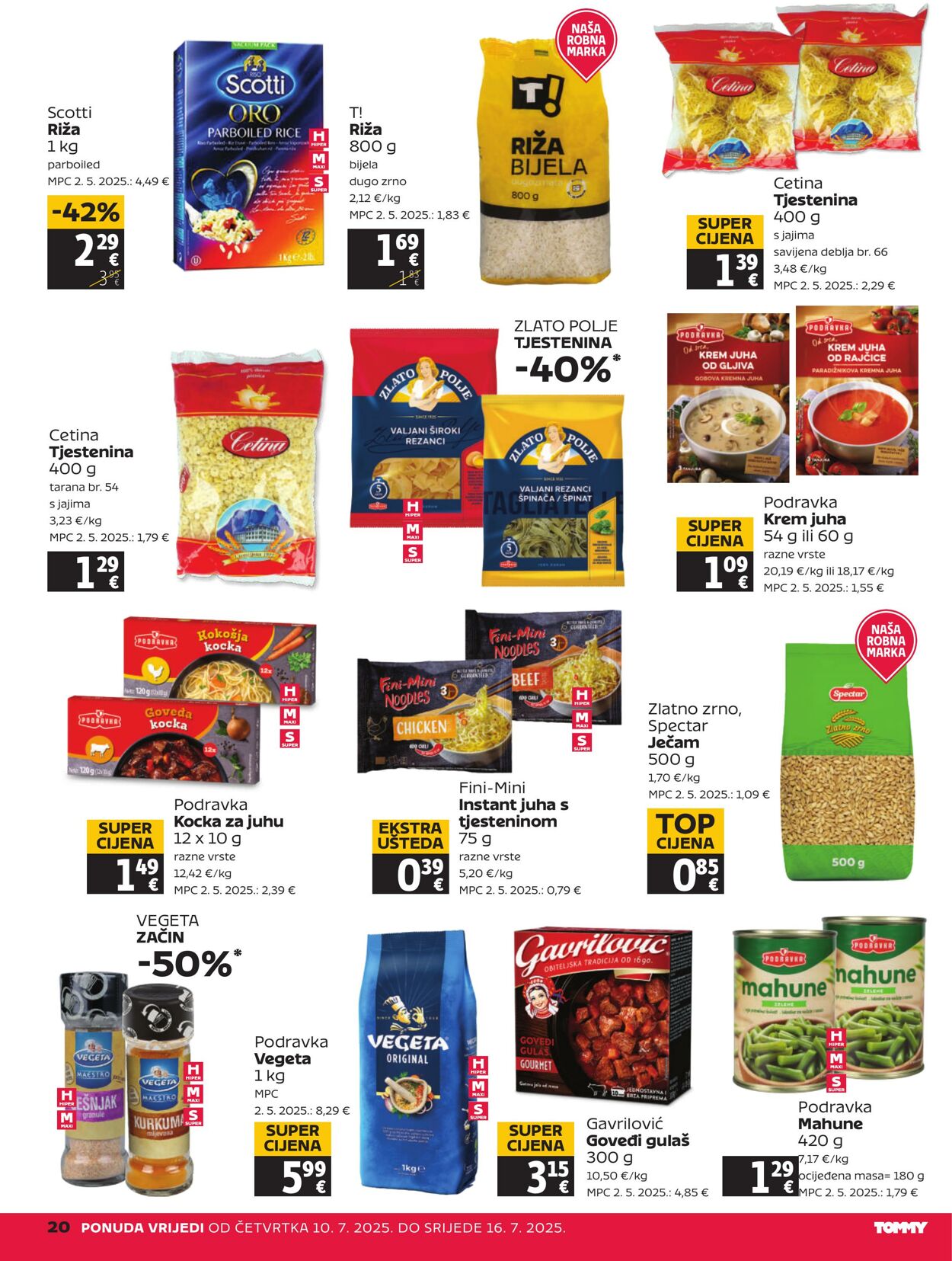 Katalog Tommy 10.07.2025 - 16.07.2025