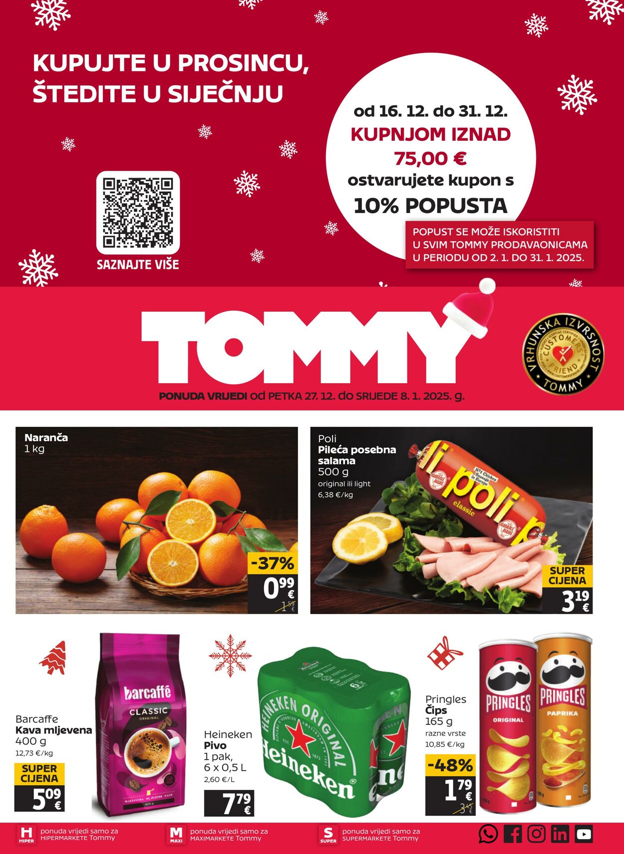 Katalog Tommy - Akcijski katalogPrelistaj 27 pro., 2024 - 30 stu., 2025