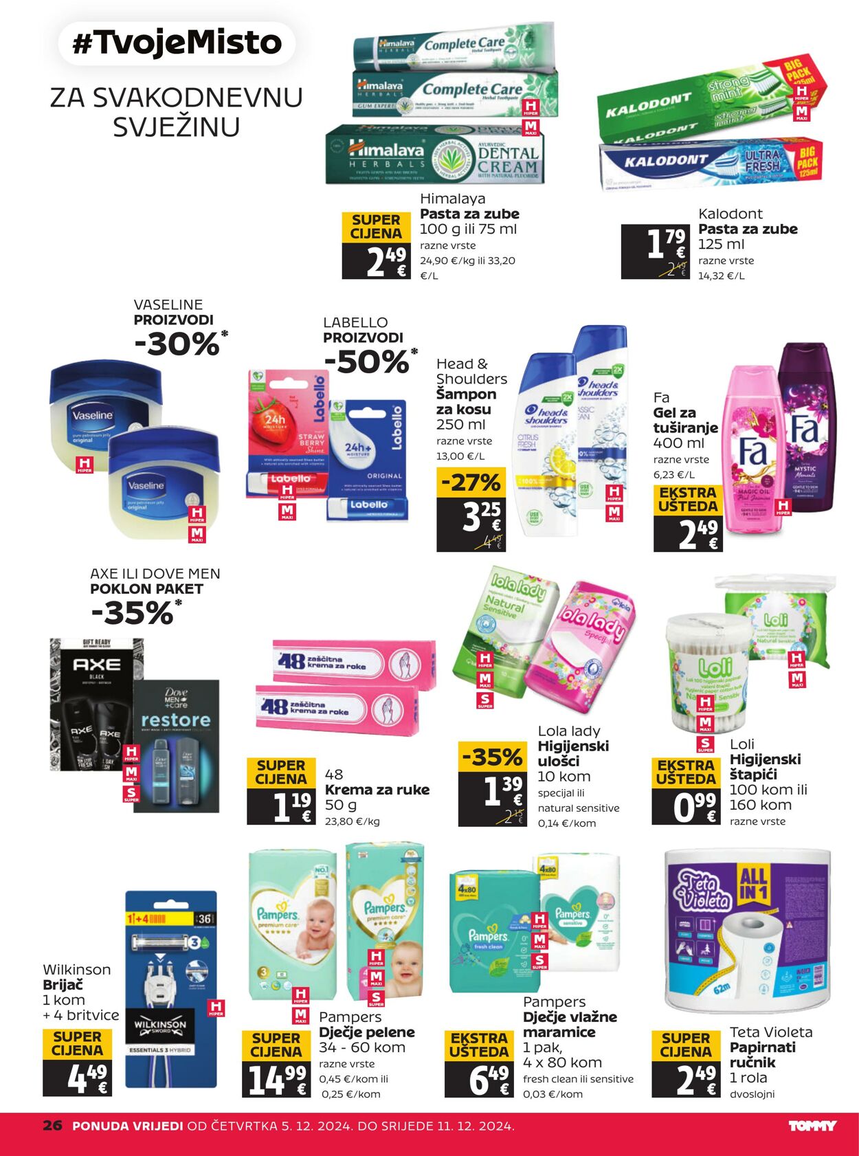 Katalog Tommy 05.12.2024 - 30.11.2025