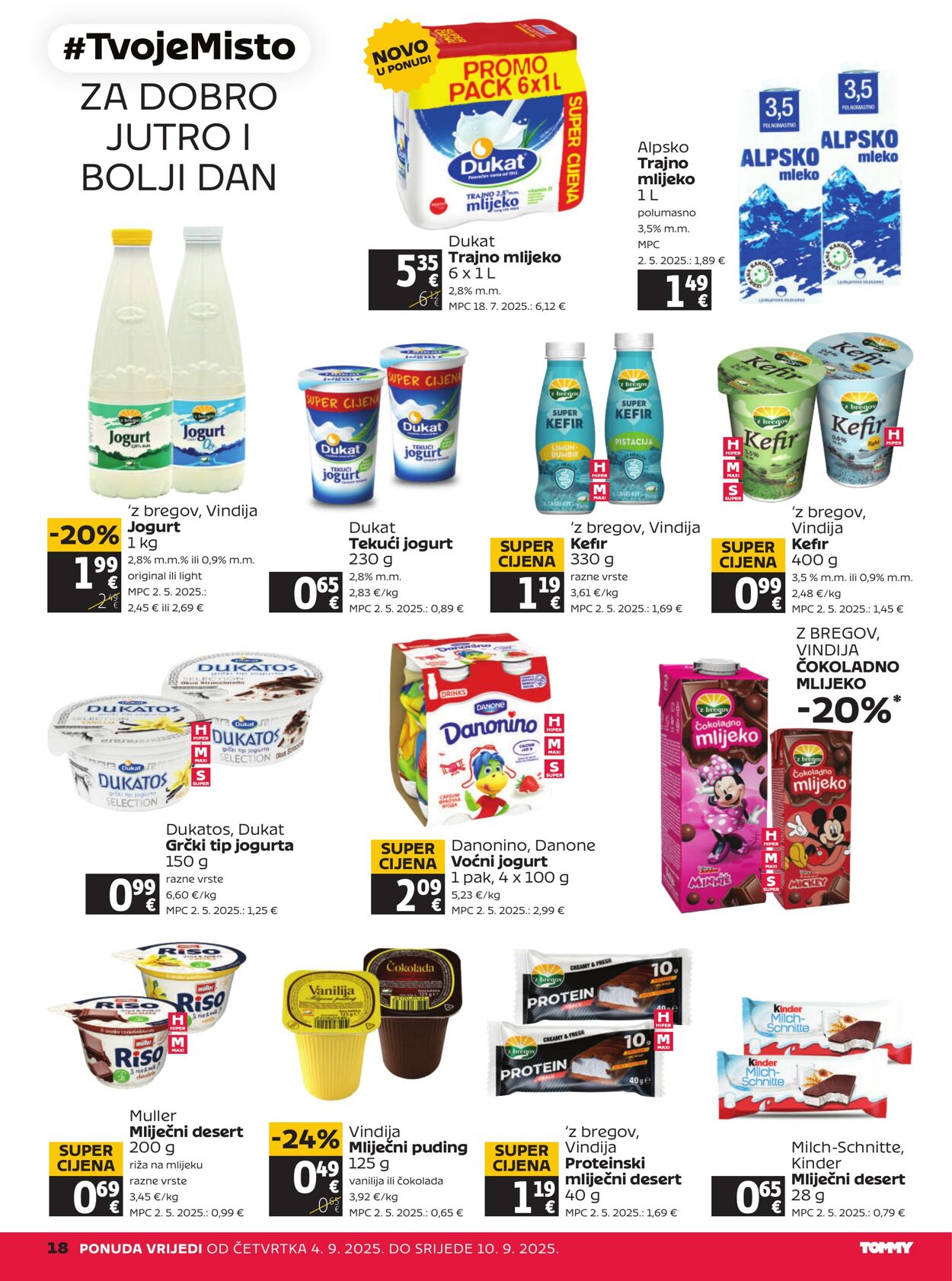 Katalog Tommy 04.09.2025 - 10.09.2025