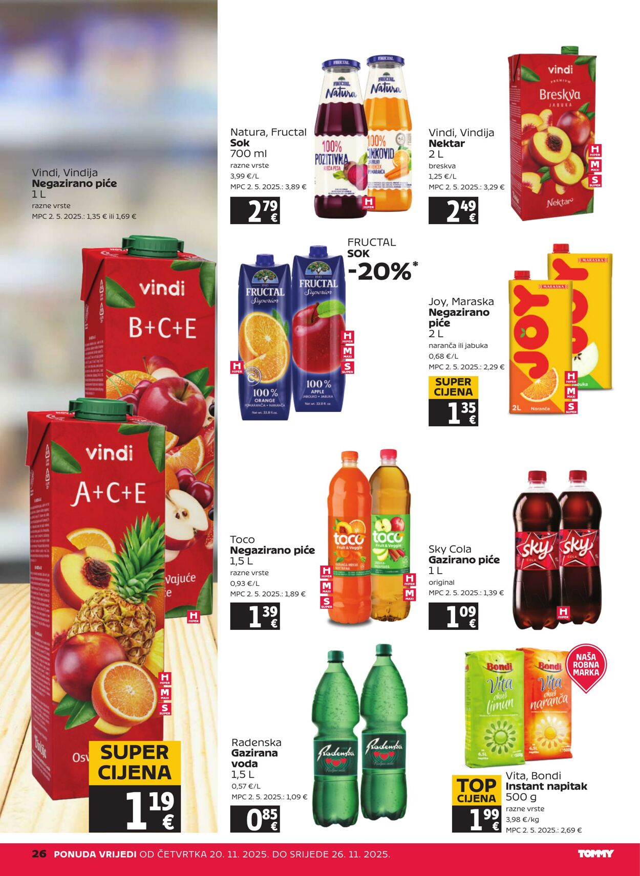 Katalog Tommy 20.11.2025 - 26.11.2025