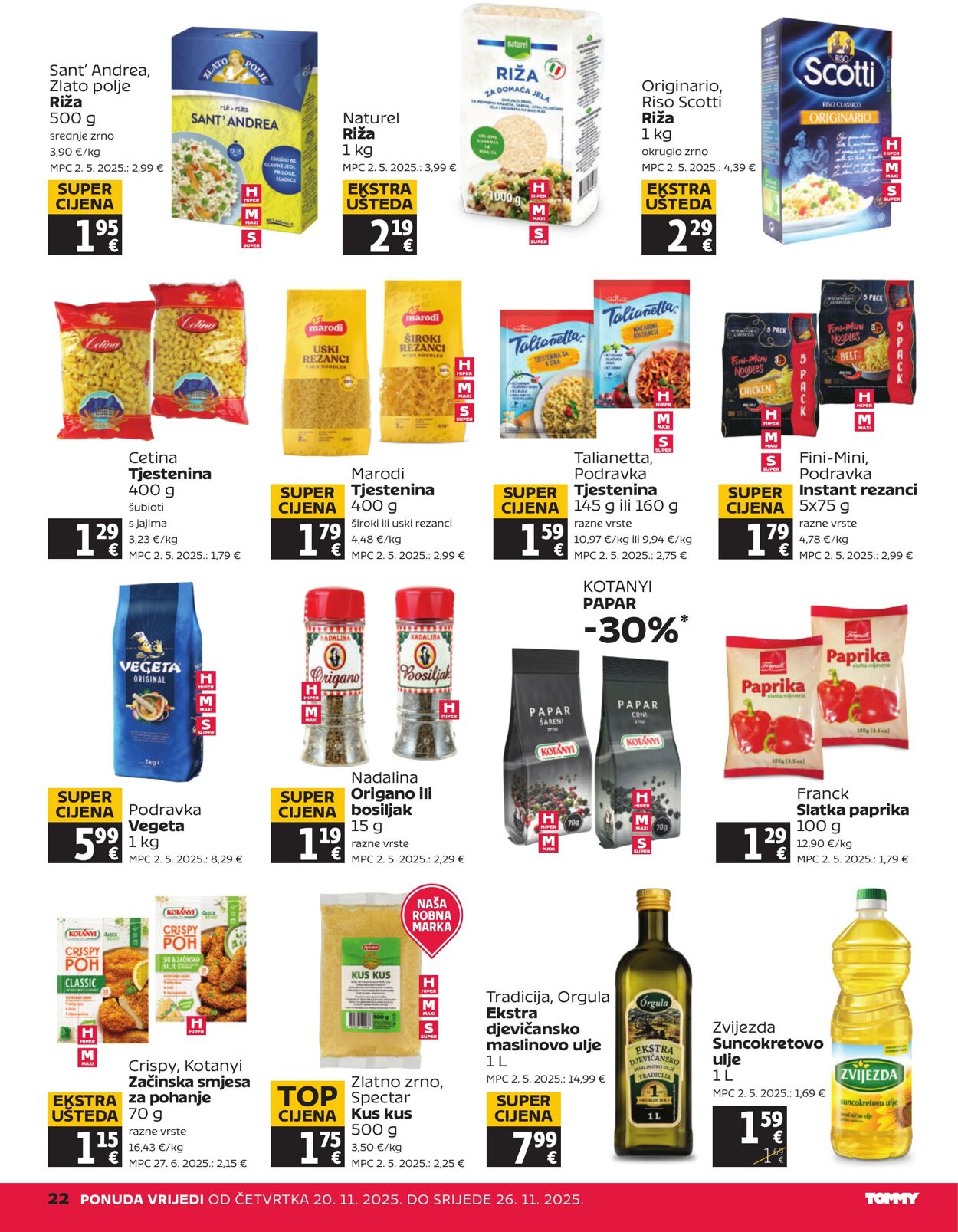 Katalog Tommy 20.11.2025 - 26.11.2025