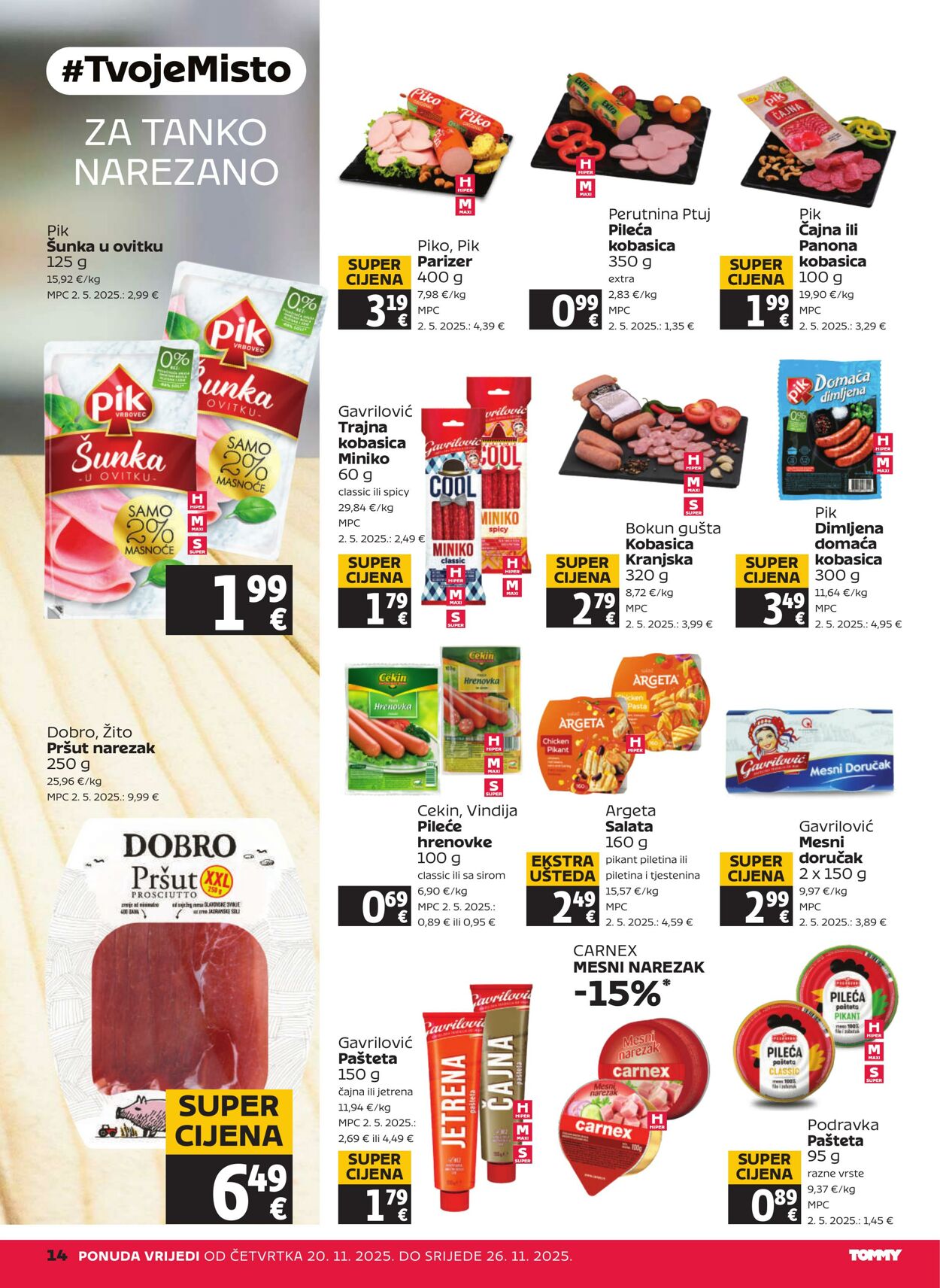 Katalog Tommy 20.11.2025 - 26.11.2025