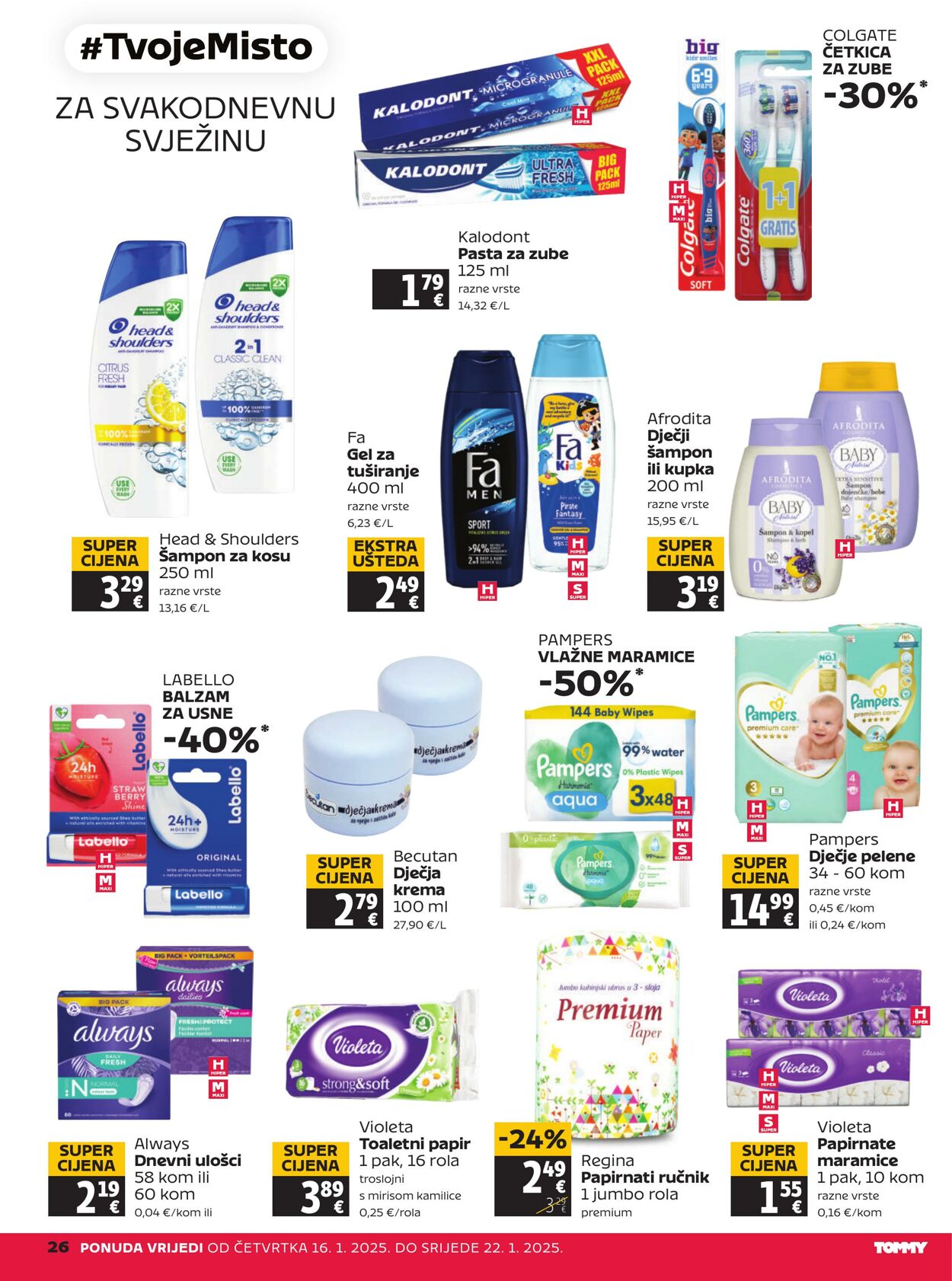Katalog Tommy 16.01.2025 - 30.11.2025