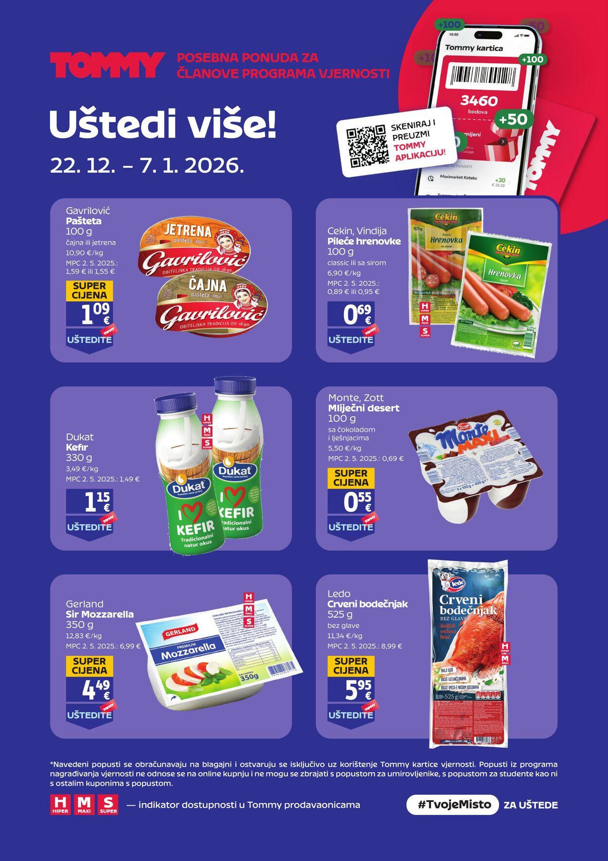 Katalog Tommy 22.12.2025 - 07.01.2026