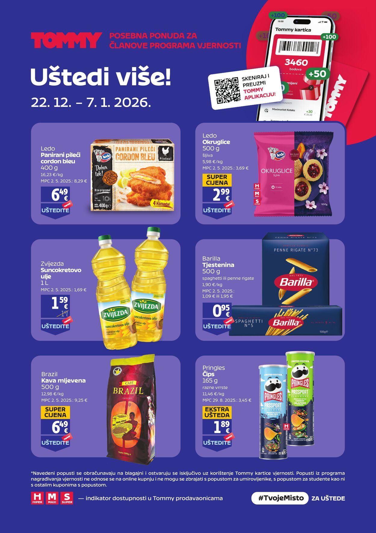 Katalog Tommy 22.12.2025 - 07.01.2026