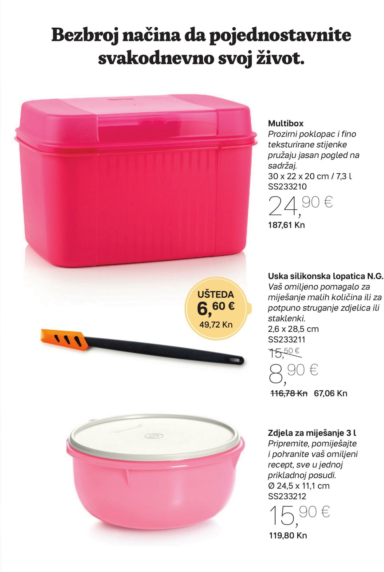 Katalog Tupperware 07.08.2023 - 03.09.2023