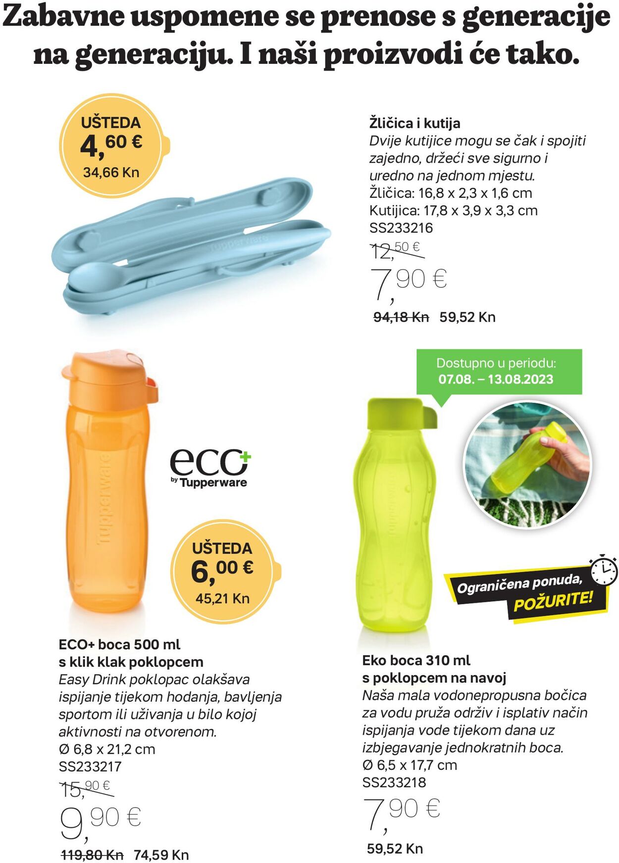 Katalog Tupperware 07.08.2023 - 03.09.2023