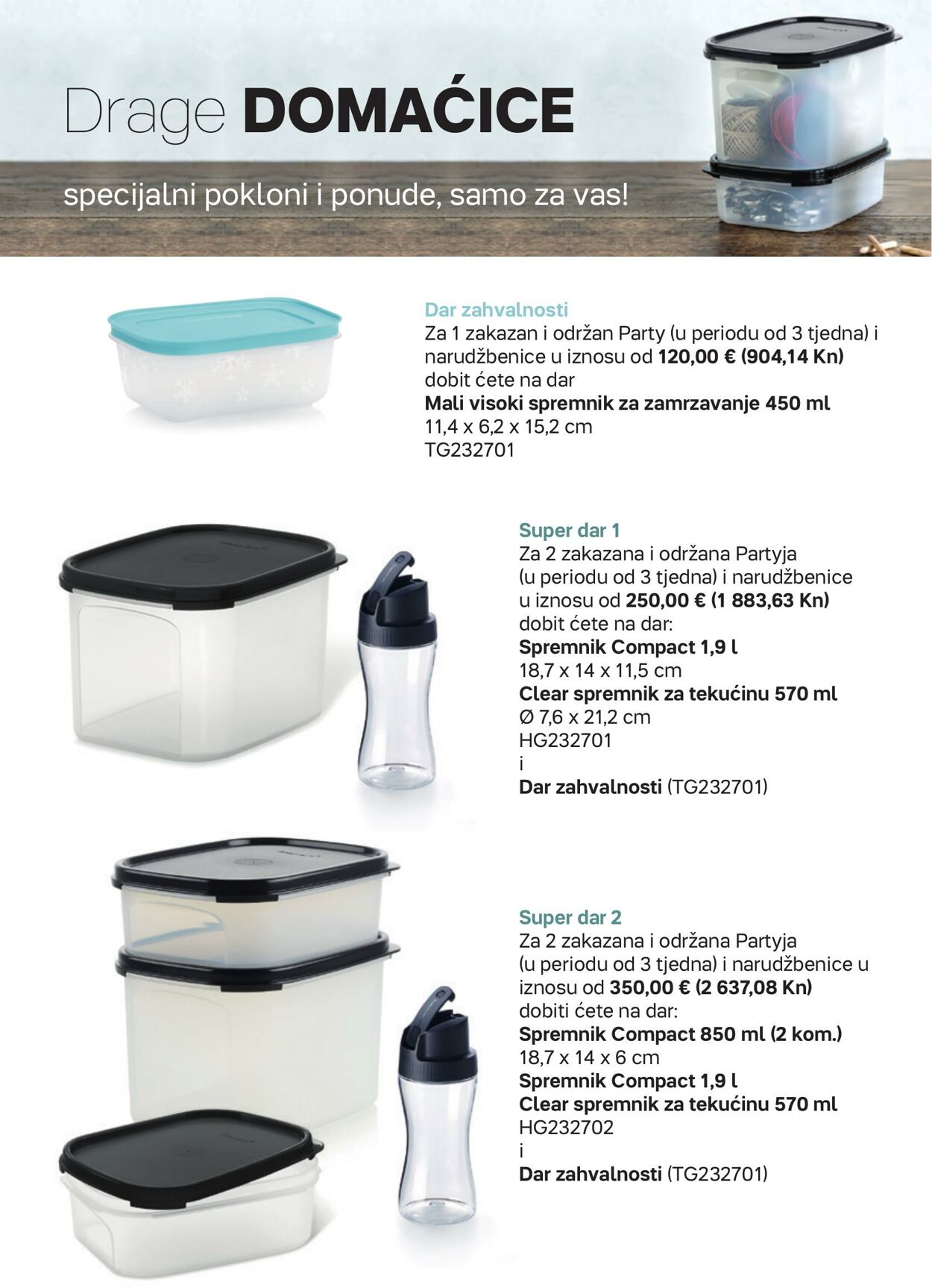 Katalog Tupperware 03.07.2023 - 06.08.2023